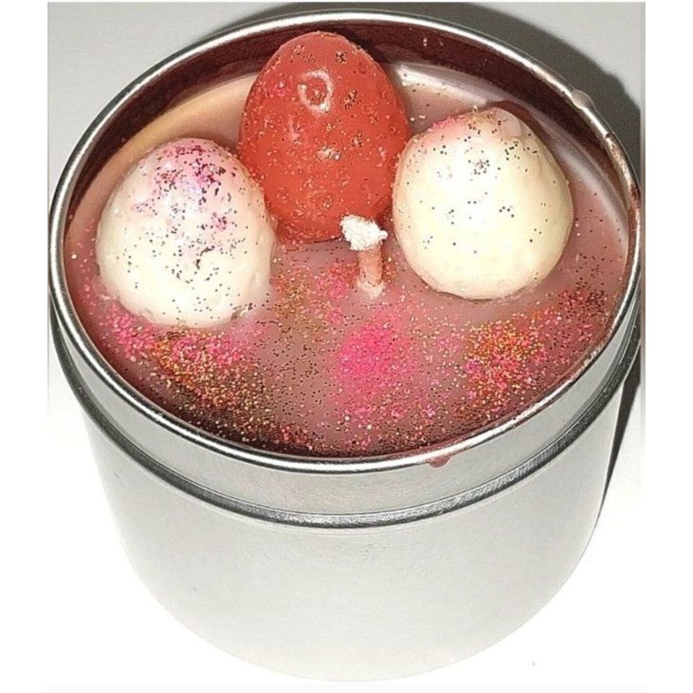 Hand crafted limited edition Smores candle